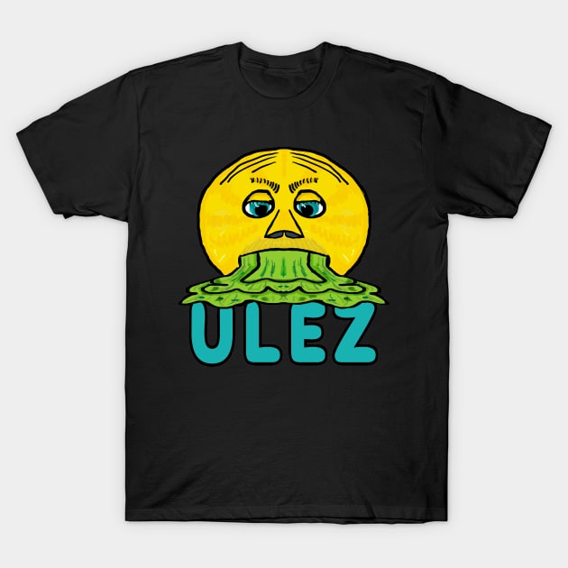 Anti ULEZ T-Shirt by Mark Ewbie